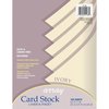Pacon Cardstock, Array, Ivory, 100Sh Pk PAC101186